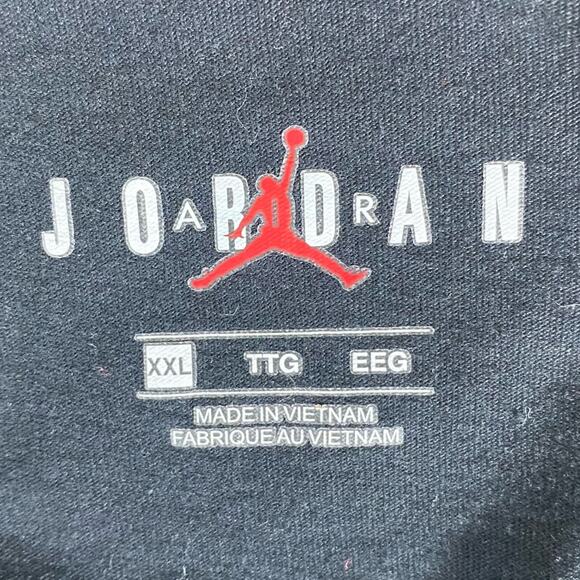 JORDAN Jumpman AJ85 ”Chimney” Black Tee Mens Size 2XL - Picture 7 of 8